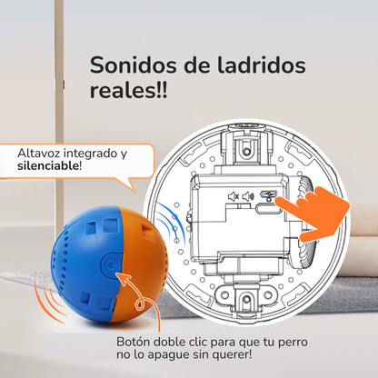 WigglyPal Juguete Interactivo con Rebote para Perros